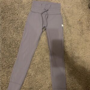 Vuori Lavender Active Leggings with Drawstring Waist